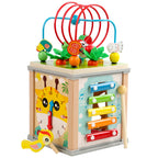 Children's Wooden Treasure Chest Multi-functional Puzzle Pi-Mart