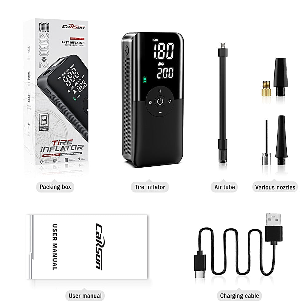 Portable Inflator Pump - SJB-DIAMOND ELITES