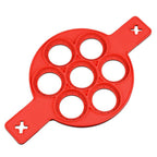 Silicone Non Stick Fantastic Egg Pancake Maker Ring Kitchen Baking Omelet Molds Flip Cooker Egg Ring Mold Pi-Mart