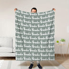 1pc Exclusive Personalized Soft Flannel Sofa Blanket - Customizable with Any Name, Perfect Gift for Friends and Family - Cozy TV Blanket for Chilly Nights