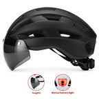 Magnetic Suction Goggles Unisex Mountain Highway Color Changing Cycling Bicycle Helmet Lootquake LLC