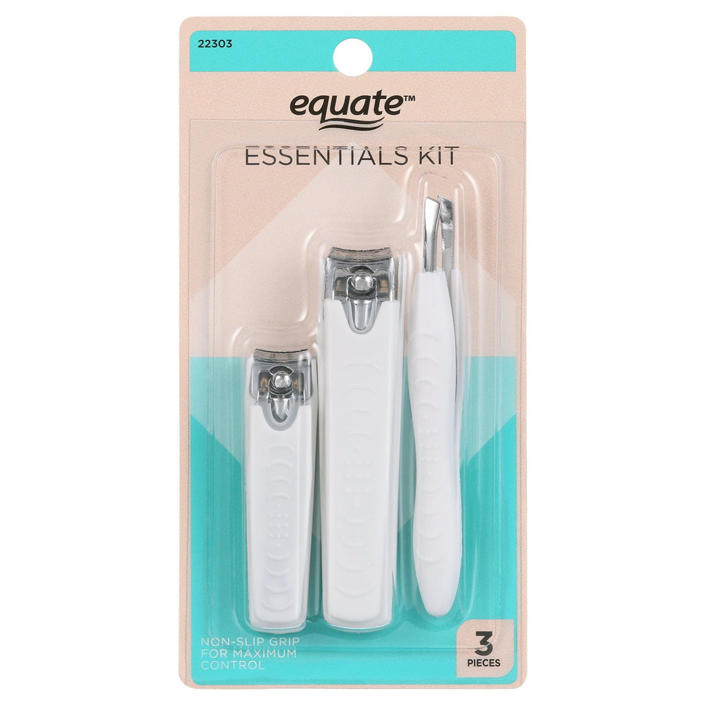 Equate Beauty Manicure Kit with Finger and Toenail Clippers, Tweezers EasyOptionXY LLC