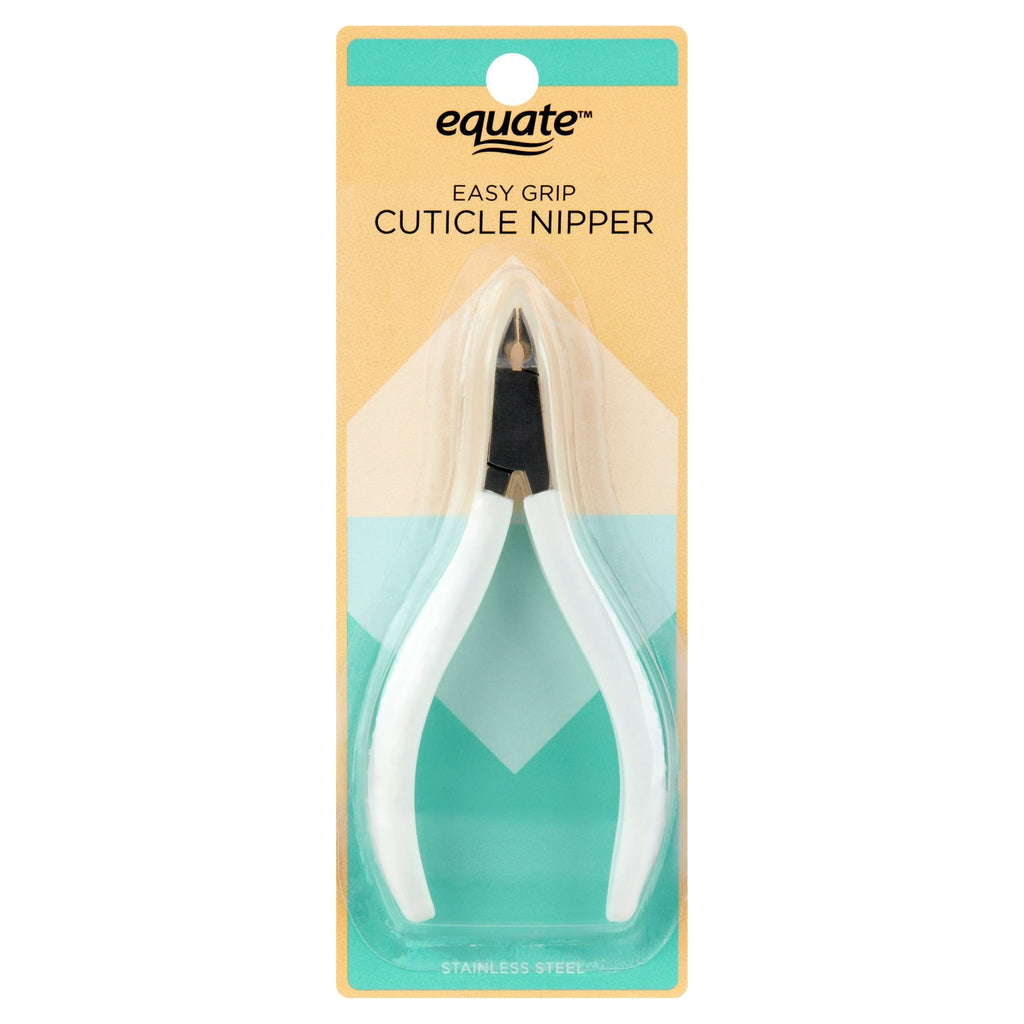 Equate Beauty Stainless Steel Non-Slip Easy Grip Cuticle Nipper EasyOptionXY LLC