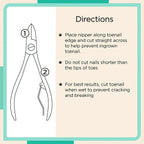 Equate Stainless Steel Toenail Nipper EasyOptionXY LLC