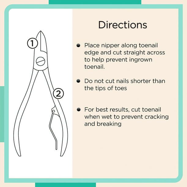 Equate Stainless Steel Toenail Nipper EasyOptionXY LLC