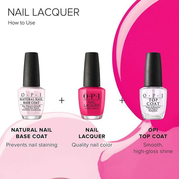 OPI Nail Lacquer Bubble Bath Nail Polish, 0.5 fl oz EasyOptionXY LLC