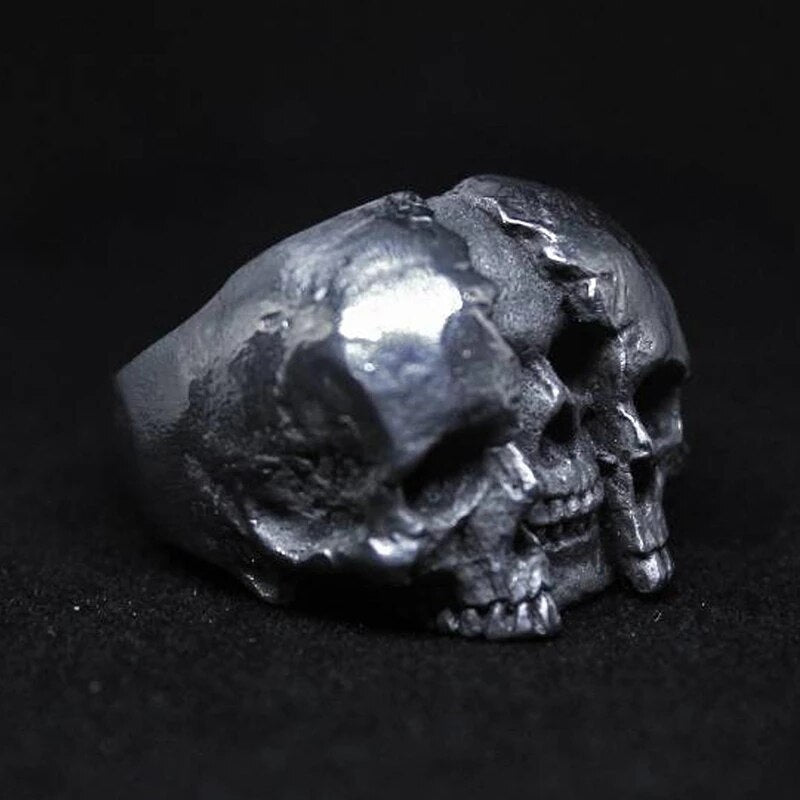 Men's Gothic Skull Ring - SJB-DIAMOND ELITES