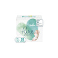 Pampers Pure Protection Natural Newborn Diapers, Size N, 92 Count