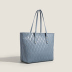 Women top handle purse, large capacity student tote bag, fashion handbag, texture solid color versatile shoulder bag - SJB-DIAMOND ELITES