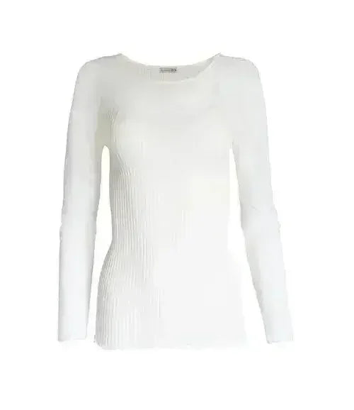 EGI Exclusive Collections Merino Wool Blend Top with Tulle Trim. - SJB-DIAMOND ELITES