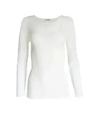 EGI Exclusive Collections Merino Wool Blend Top with Tulle Trim. - SJB-DIAMOND ELITES
