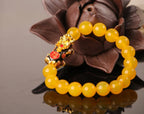 3D Gold Plated PiXiu Bracelet Pi-Mart
