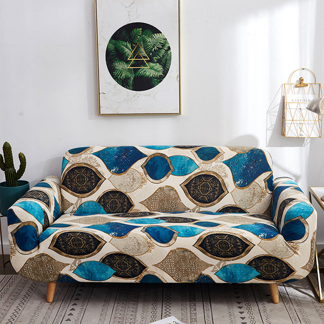 Printed sofa cushion sofa cover sofa cover Pi-Mart