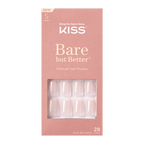 KISS Bare but Better Nude Fake Nails, Nudies, 28 Count EasyOptionXY LLC