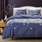Bedding Set Luxury Duvet Cover Double Three-piece Set Bed Quilt Pi-Mart