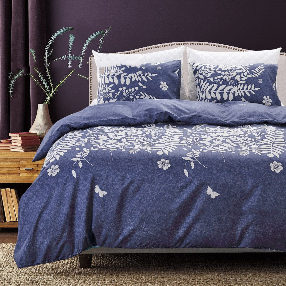 Bedding Set Luxury Duvet Cover Double Three-piece Set Bed Quilt Pi-Mart