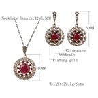 Bridal suit 2021 new style genuine Luo Yang set jewelry, hollowed out with resin, diamond necklace, earring two sets Pi-Mart