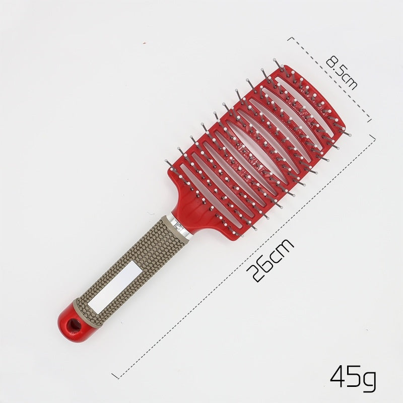 Hairbrush Anti Klit Brushy Haarborstel Women Detangler Hair Brush Bristle Nylon Scalp Massage  Teaser Hair Brush Comb Pi-Mart