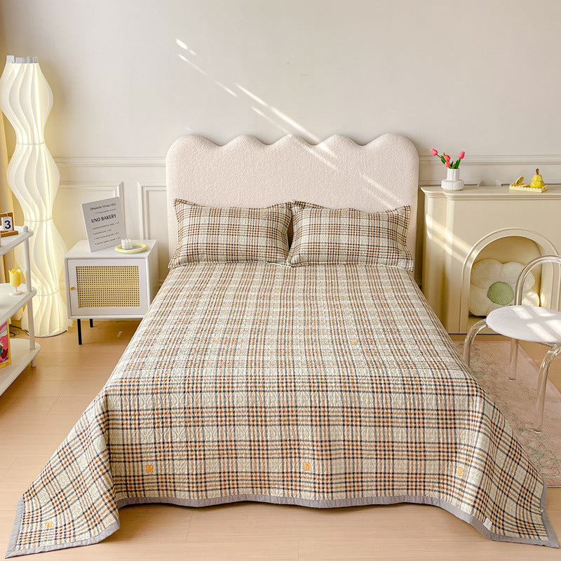 New Cotton Bed Cover Three-piece Set Pi-Mart