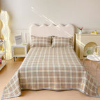 New Cotton Bed Cover Three-piece Set Pi-Mart