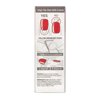 imPRESS Color Press-on Manicure, Reddy or Not, Short EasyOptionXY LLC