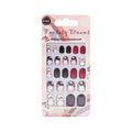 Pretty Woman Kids Manicure Press on Nail Kit, Stiletto, Fantasy Dreams, 24pcs EasyOptionXY LLC