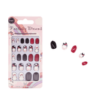Pretty Woman Kids Manicure Press on Nail Kit, Stiletto, Fantasy Dreams, 24pcs EasyOptionXY LLC