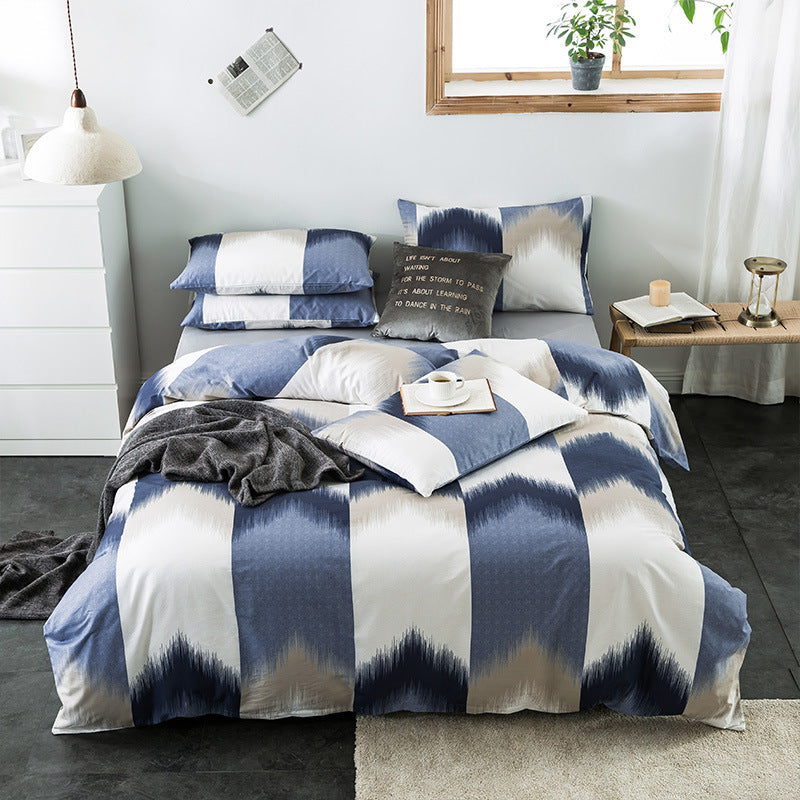 Check cotton bedding Pi-Mart