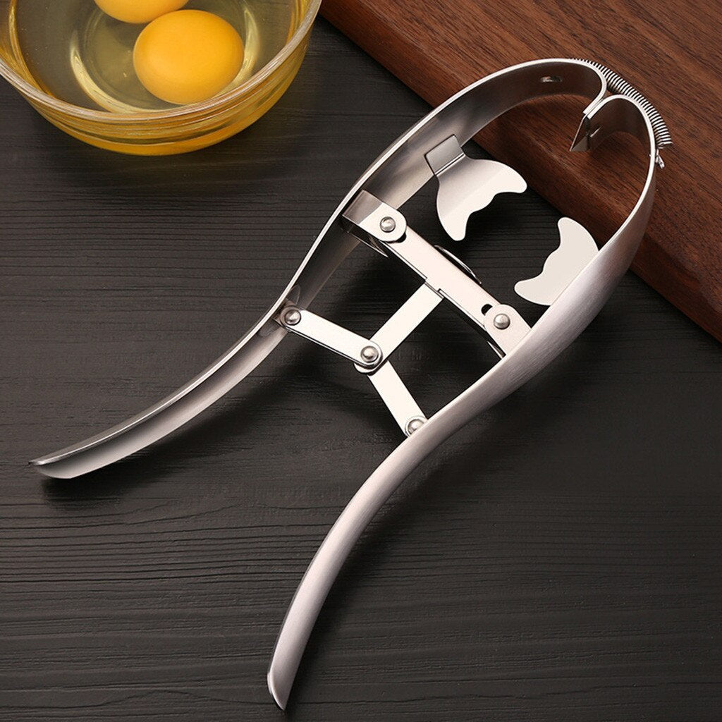 Stainless Steel Egg Scissors Eggshell Cutter Quail Egg Opener Egg Cutter Egg Topper Cracker Separator Cooker Cracker Pi-Mart