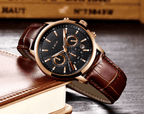Men's  Waterproof Watch With Chronometers Day View Sport Analog Watches Excellent Look Perfect Gift For Him Stevvex