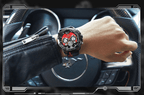 Waterproof  Quartz  Man Leather Sport Wrist Watch  Luxury Unique Design Perfect Gift - SJB-DIAMOND ELITES