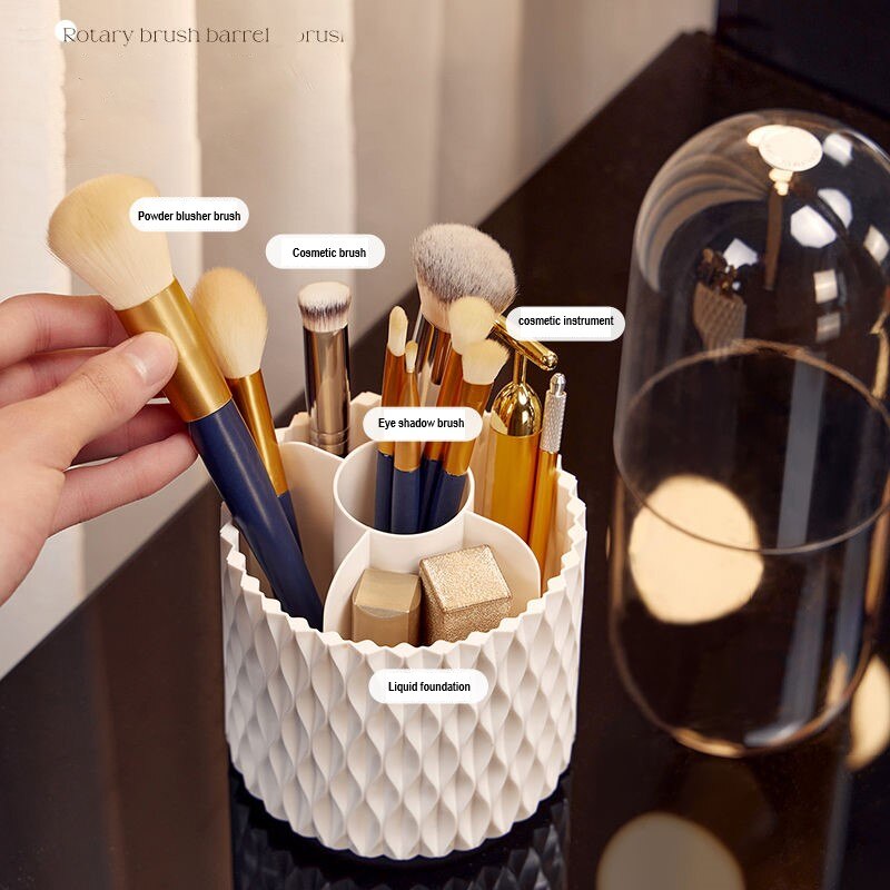 Rotating Makeup Brush Storage - SJB-DIAMOND ELITES