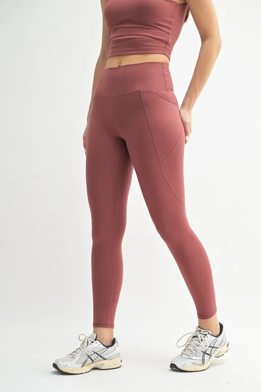MONO B Venice Cloud Light Sculpt High-Waisted Leggings - SJB-DIAMOND ELITES