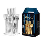 Stainless Steel Cutlery Set 1010 Western Style Steak Knife And Fork Pi-Mart