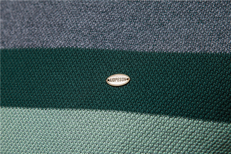 Spliced Cotton Men's Sweater Pi-Mart