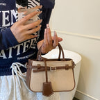 Commuter-friendly Tote New-style Single-shoulder Crossbody Bag With Stunning French Aesthetic