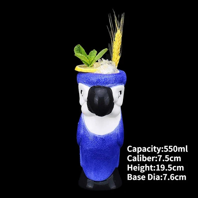 Hawaii Ceramic Tiki Mugs Pi-Mart