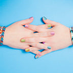 KISS imPRESS MINI Press-on Manicure, Besties, Short EasyOptionXY LLC