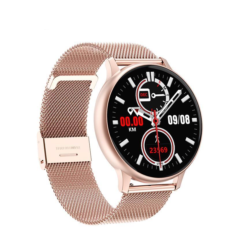 NEW Luxury Elegant Woman Bluetooth Android/ios Waterproof GPS Smart Watch With Touch Screen Sport Health Multifunctional Smart Watch - SJB-DIAMOND ELITES