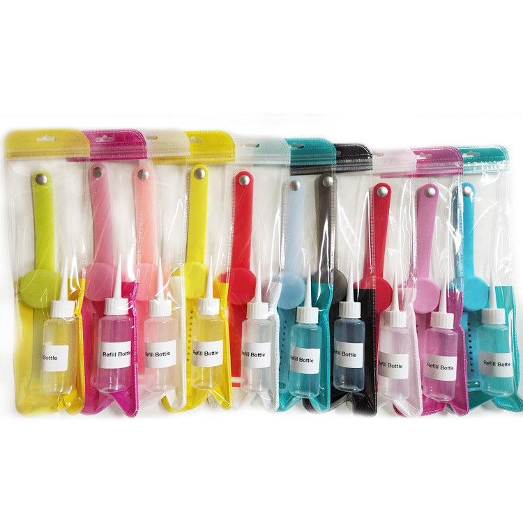 Outdooor Silicone Wristband Hand Sanitizer Disinfectant Bracelet Pi-Mart