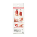 KISS imPRESS Long-Lasting Short Square Gel Press-On Nails, Glossy Medium Red, 'Adore You', 33 Ct. EasyOptionXY LLC