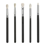 15pcs black makeup brushes Pi-Mart