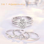 Rotating Four-Leaf Ring - SJB-DIAMOND ELITES