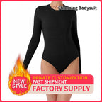 Women's Fashion Simple Solid Color Bodysuit - SJB-DIAMOND ELITES