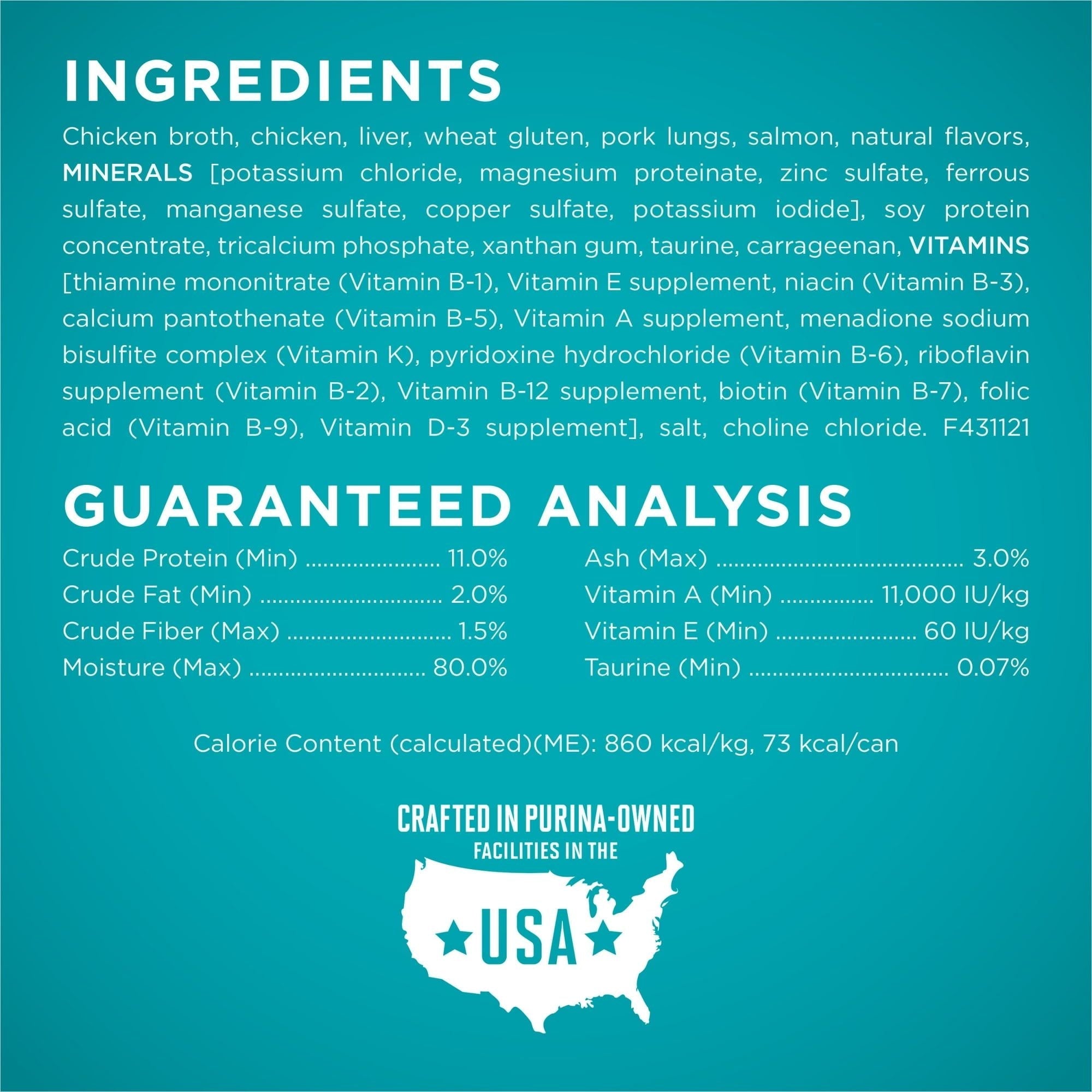 Purina ONE True Instinct Chicken Gravy Wet Cat Food, 3 oz Can EasyOptionXY LLC