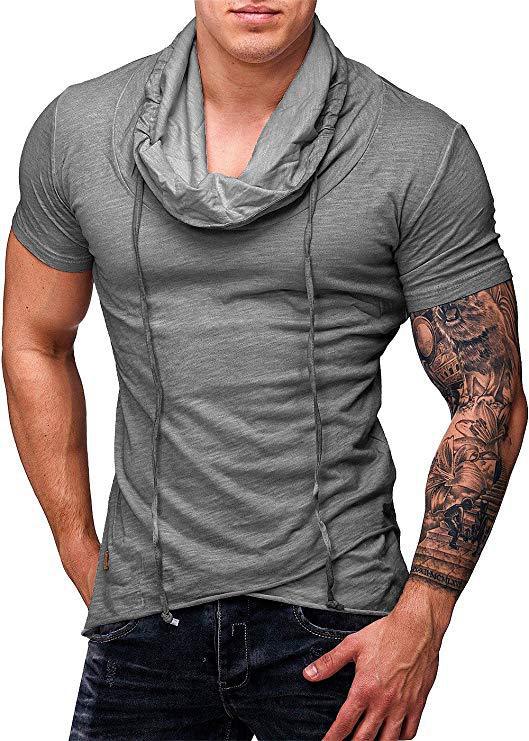 Turtleneck Men's T-shirt Pi-Mart