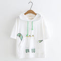 Ladies Hooded T-shirt Pi-Mart