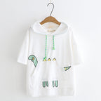 Ladies Hooded T-shirt Pi-Mart