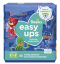 Pampers Easy Ups Training Underwear Boys Size 4 2T-3T, 25 Count