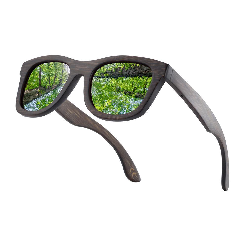 New Elegent Natural Wooden Sunglasses Polarized Men Handmade Bamboo Sunglasses for Women For Women and Men With UV400 Protection - SJB-DIAMOND ELITES